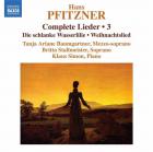 jaquette CD Complete lieder - Volume 3