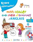 jaquette CD Bravo les maternelles ! : mon cahier avec plein d'activités d'anglais - 3/6 ans (édition 2019)