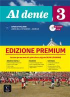 jaquette CD Al dente 3 : italien - b1 - livre de l'élève + cahier premium