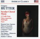 jaquette CD Secular choral music - Musique chorale profane 
