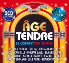 jaquette CD Âge tendre, le coffret des 10 ans