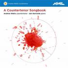 jaquette CD A countertenor songbook. pieces contemporaines pour contre-tenor et piano