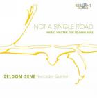 jaquette CD Not a single road : pièces contemporaines pour quintette de flute à bec