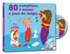 jaquette CD 80 comptines à mimer et jeux de doigts