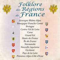 jaquette CD Folklore des régions de France