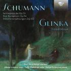 jaquette CD Schumann, Glinka : musique de chambre pour clarinette