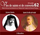 jaquette CD Vies de saints et de convertis tome 62 : leonie martin - sainte emilie de rodat - l'education