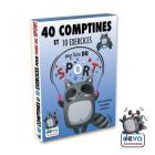 jaquette CD 40 comptines et 10 exercices pour faire du sport