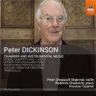 jaquette CD Dickinson, Peter : Musique de chambre et instrumentale