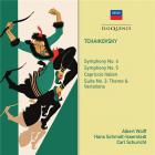jaquette CD Symphonies 4 & 5 - Cappriccio italien - Suite 3 theme & variations
