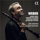 jaquette CD Weber clarinet works