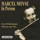 jaquette CD Marcel moyse : récital live 1953 et enregistrements 78 tours rares