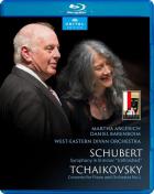 jaquette CD Schubert : symphonie inachevée - Tchaikovski : concerto pour piano n° 1