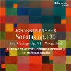 jaquette CD Sonates Op. 120 - Zwei Gesange Op. 91 - Wiegenlied