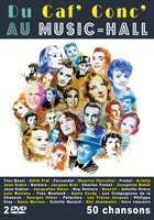 jaquette CD Du Caf' Conc au Music-Hall : 50 chansons