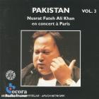 jaquette CD Pakistan - Nusrat Fateh Ali Khan - en concert à Paris - Volume 3