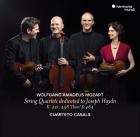 jaquette CD String Quartets Dedicated to Joseph Haydn K. 421, 458 'Hunt' & 464