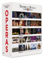 jaquette CD Teatro alla Scala Opera Box. Live au Festival de Salzbourg. Mehta, Mariotti, Fischer