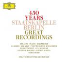 jaquette CD 450 Years Staatskappelle Berlin - Great Recordings