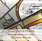 jaquette CD Vieuxtemps, Henri : Les trois quatuors à cordes - Quatuor Élysée