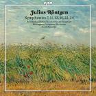 jaquette CD Julius Röntgen : Symphonies