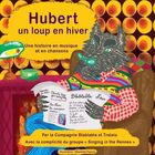 jaquette CD Hubert : un loup en hiver