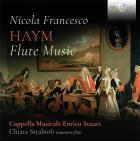 jaquette CD Nicola Francesco Haym : Sonates pour flûte