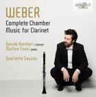 jaquette CD Weber : Intégrale de la musique de chambre pour clarinette