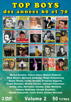 jaquette CD Top Boys des années 60 et 70 - 50 titres - Volume 2