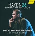 jaquette CD Haydn : Les Symphonies - Volume 26 : n° 11, 15, 32, 107