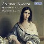 jaquette CD Antonio Bazzini : Quatuors à cordes n° 2, 4, 5