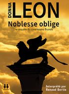 jaquette CD Noblesse oblige : une enquête du commissaire Brunetti