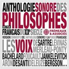 jaquette CD Anthologie sonore des philosophes français du XXe siècle