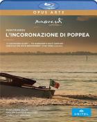 jaquette CD Monteverdi : L'incoronazione di Poppea. Blazikova, Kim, Vistoli, Richardot, Gardiner, Rooke.