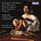 jaquette CD Musique baroque tardive pour archiluth, guitare et clavecin. Rigano, Guarino.