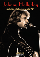 jaquette CD Johnny Hallyday - Inédits et Documents TV volume 3 (1968-1971)