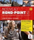 jaquette CD Nouveau rond-point 2 : fle - livre de l'élève - b1