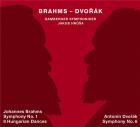 jaquette CD Brahms - Dvorák : Symphonie n°1, 8 Danses Hongroises, Symphonie n°6