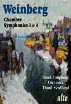 Weinberg : Symphonies de chambre n° 1 et 4