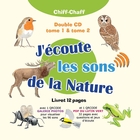 jaquette CD J'écoute les sons de la nature (tome 1 & tome 2)