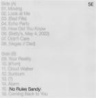 jaquette CD No Rules Sandy