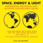 jaquette CD Space, energy & light : experimental electronic and acoustic soundscapes 1961-88