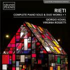 jaquette CD Oeuvres pour piano solo et duo de pianos (Intégrale - Volume 1)