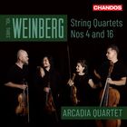 jaquette CD String quartets Nos 4 and 16