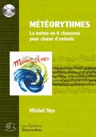 jaquette CD Météorythmes : la météo en 6 chansons pour choeur d'enfants