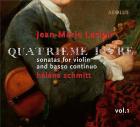 jaquette CD Quatrième livre de sonates à violon seul avec la basse continue, Op. 9, - Volume 1