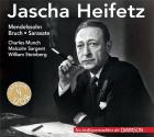 jaquette CD Jascha Heifetz joue Mendelssohn, Bruch et Sarasate