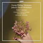 jaquette CD Telemann, Heinichen : Cantates de jeunesse