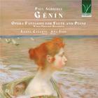 jaquette CD Génin, Paul Agricole : Fantaisies d'opéra pour flûte et piano