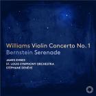 jaquette CD Williams : Concerto pour violon n° 1 - Bernstein : Sérénade